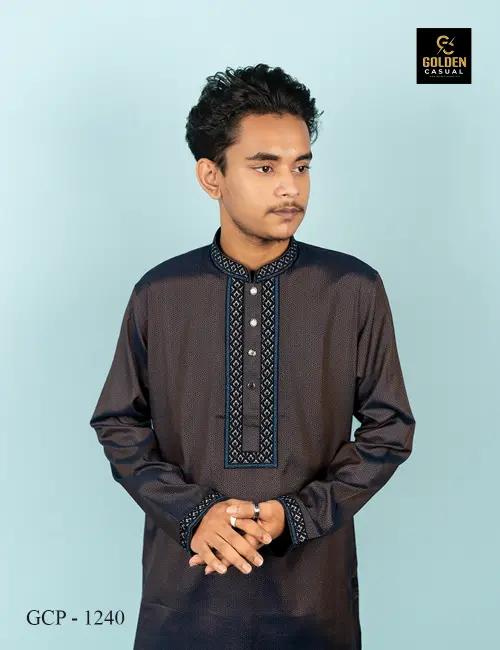 Overall jacket print. (Coffee)